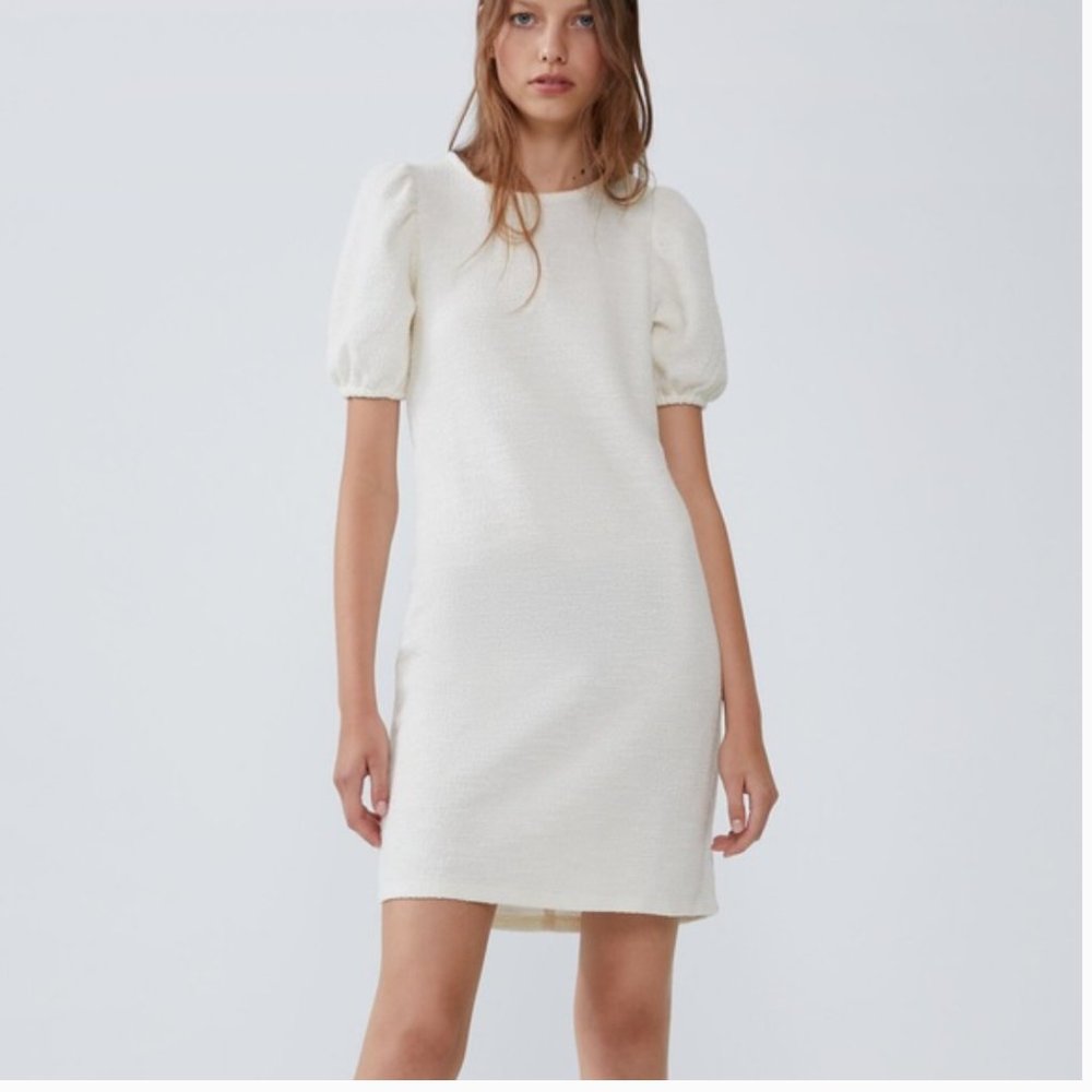 Zara Puff Sleeve Dress
